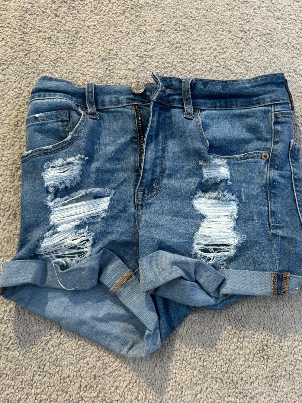 Aeropostale denim jean shorts